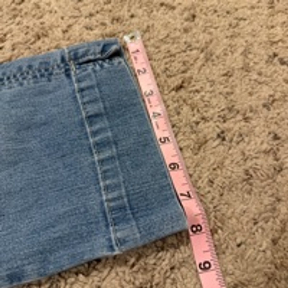 Women's Bandolino Blu Jeans Size 6 Blue Denim Cropped - Picture 8 of 9